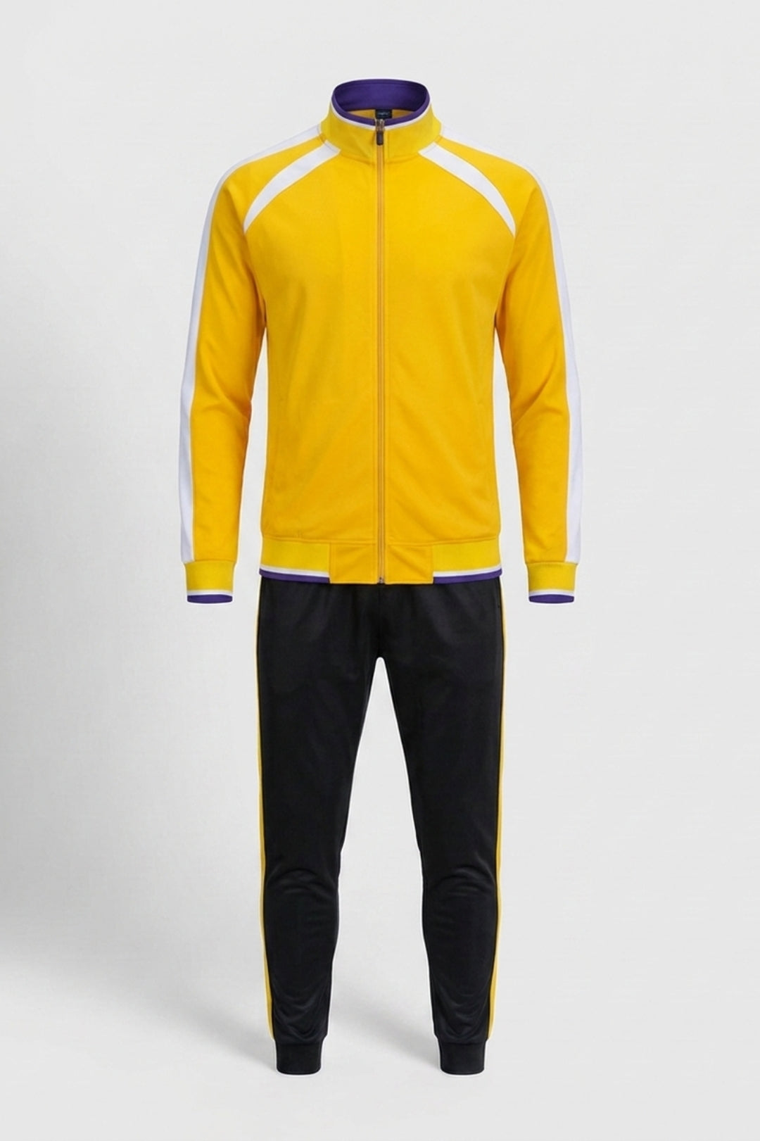 Heren Premium Trainingspak | Zip Hoodie & Jogger | Multi-color Sportpak