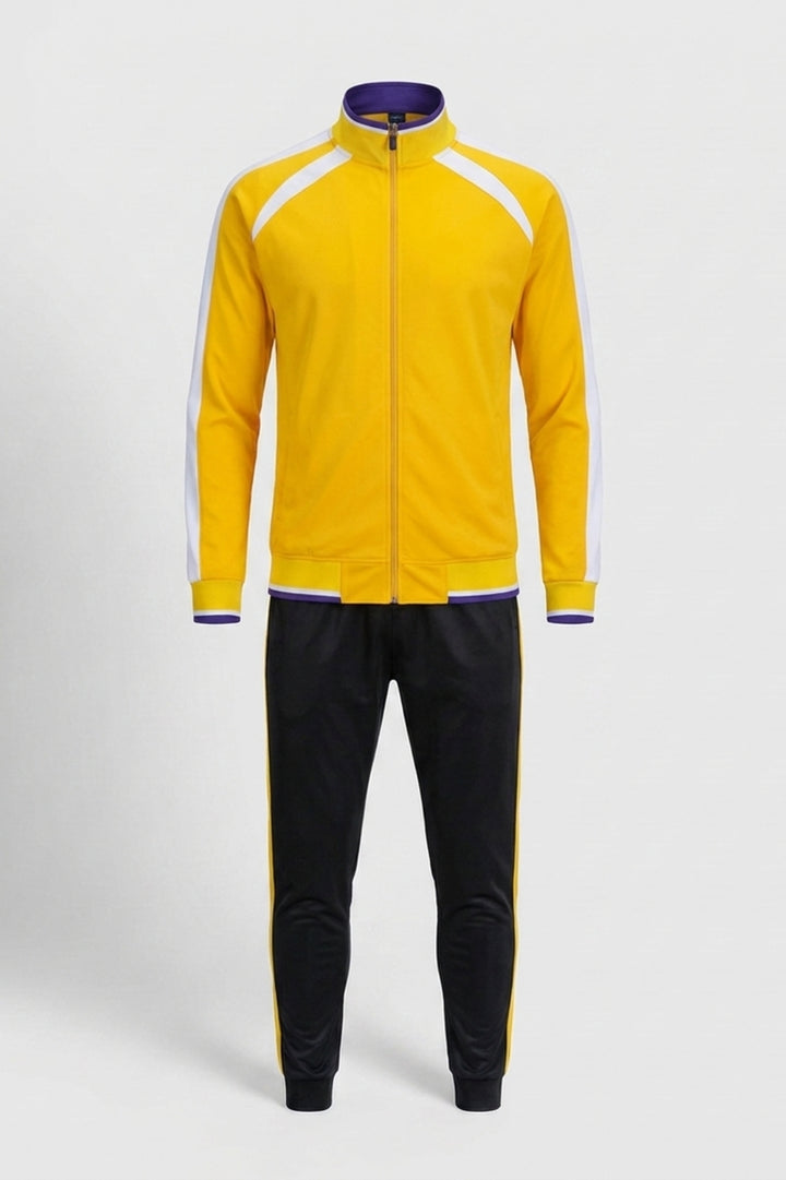 Heren Premium Trainingspak | Zip Hoodie & Jogger | Multi-color Sportpak