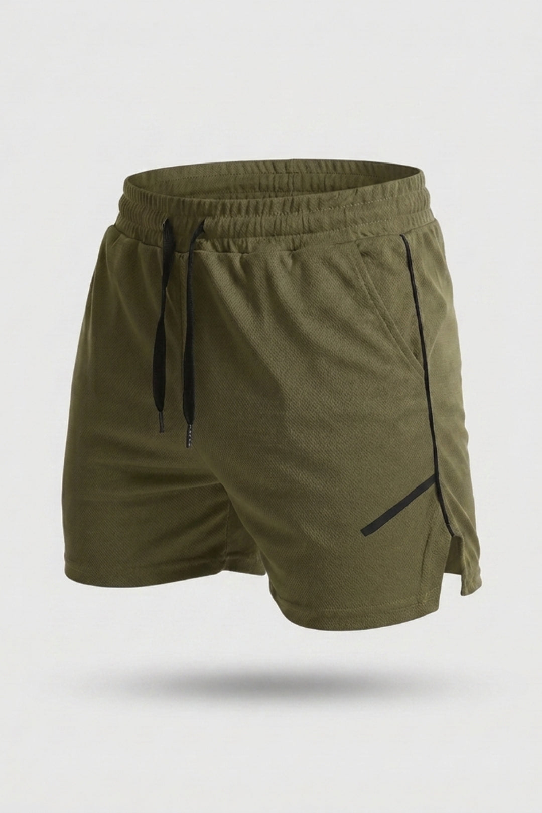 Heren Sport Short | Praktische Zakken | Rode Training Short