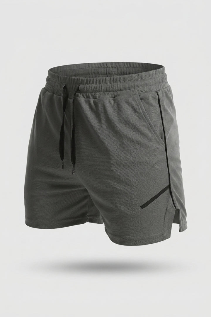 Heren Sport Short | Praktische Zakken | Rode Training Short