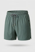 Heren Sport Short | Rits Zak | Zwarte Training Short