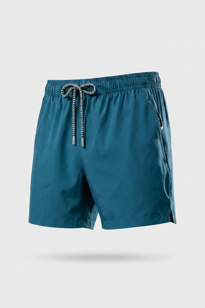 Heren Sport Short | Rits Zak | Zwarte Training Short