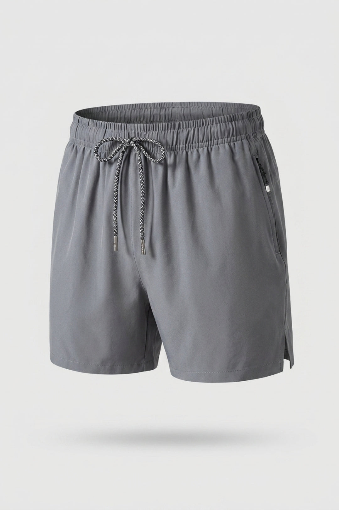 Heren Sport Short | Rits Zak | Zwarte Training Short