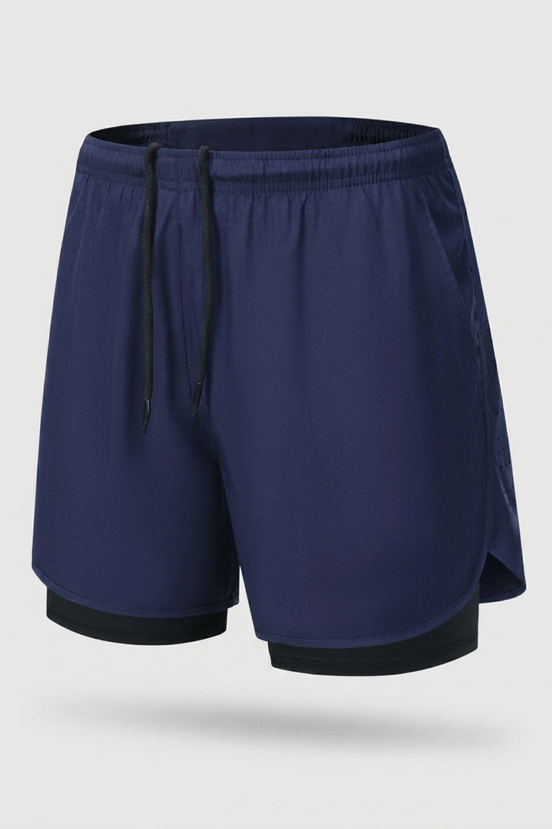Heren Sport Short | Ventilatie Detail | Running Short Met Binnen Broek