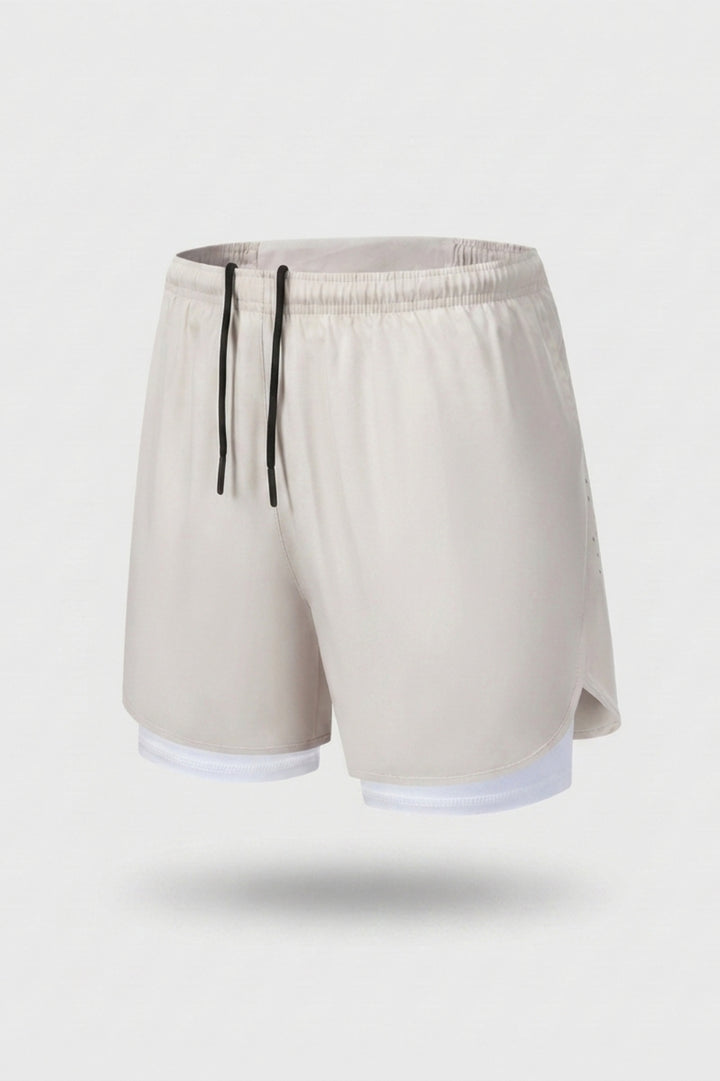 Heren Sport Short | Ventilatie Detail | Running Short Met Binnen Broek