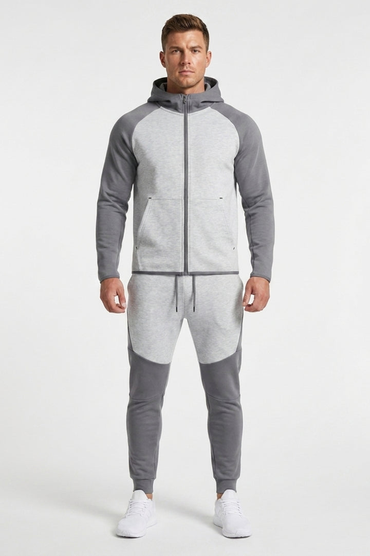 Men's Tracksuit | Zip Hoodie & Joggers | Contrast Track Suit