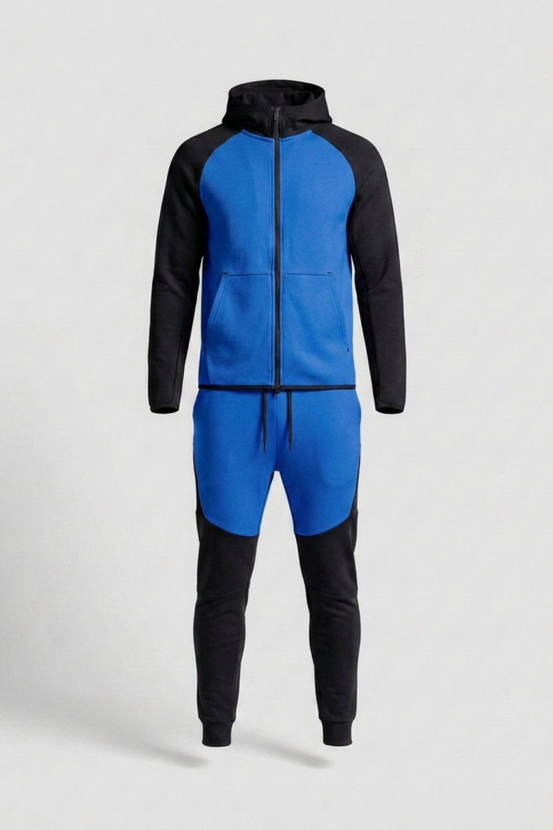 Men's Tracksuit | Zip Hoodie & Joggers | Contrast Track Suit
