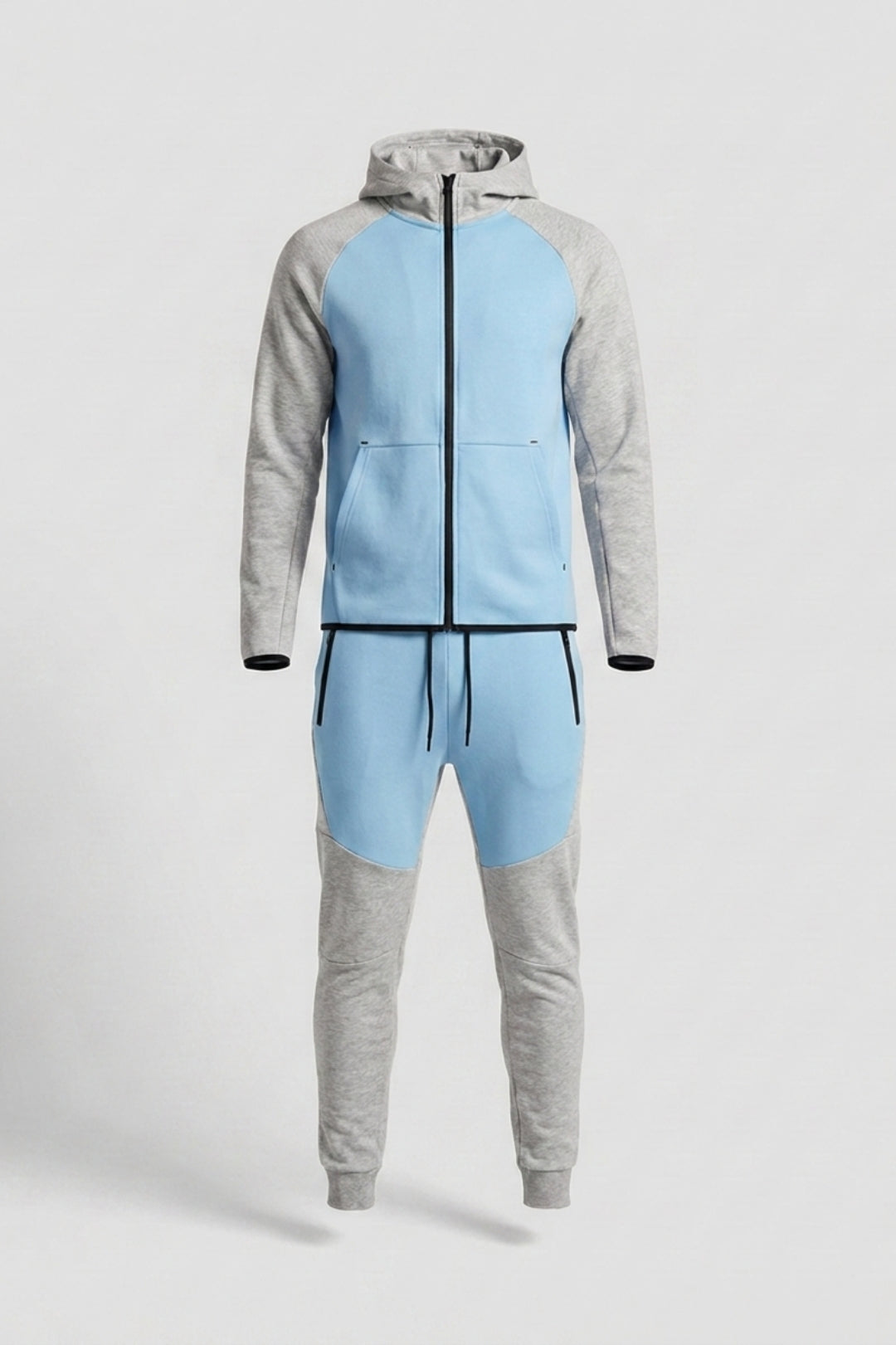 Men's Tracksuit | Zip Hoodie & Joggers | Contrast Track Suit