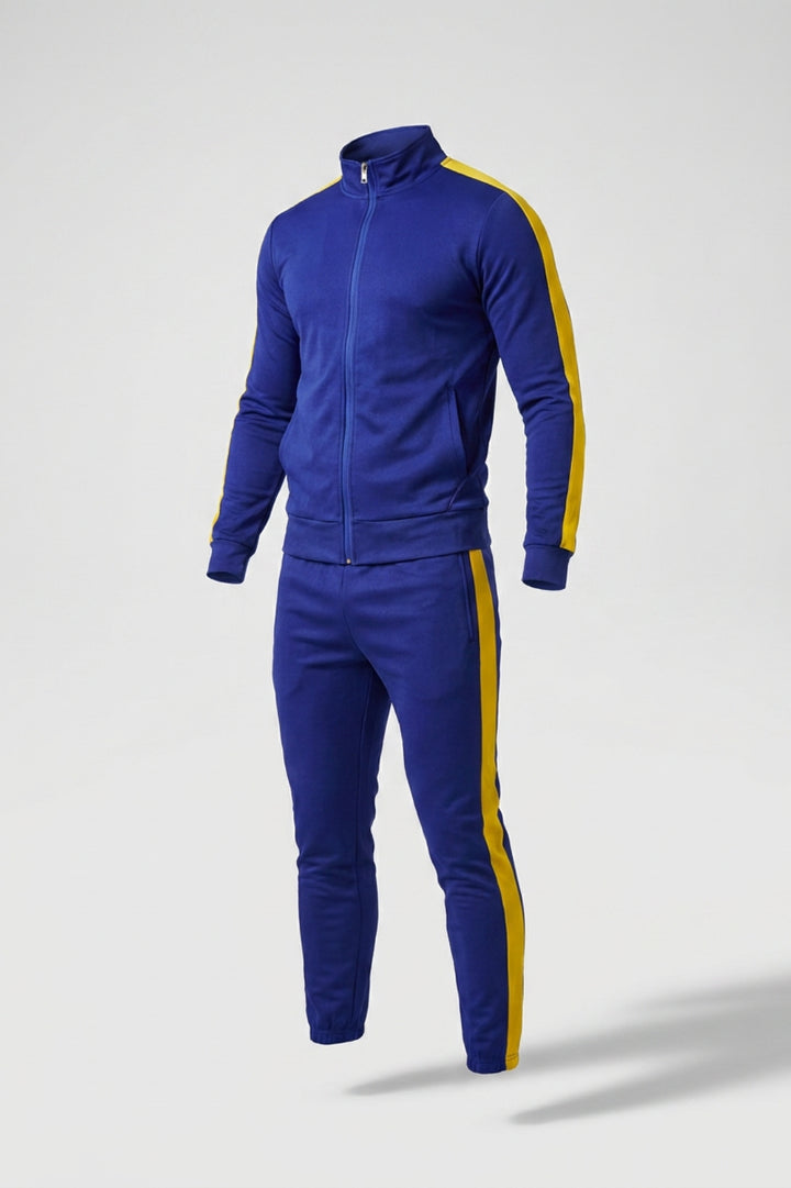 Heren Trainingspak | Zip Jacket & Jogger | Geel Track Suit