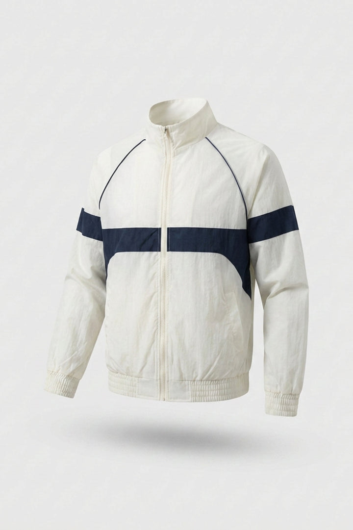 Heren Windbreaker Jacket | Zip Front | Navy Sportjack