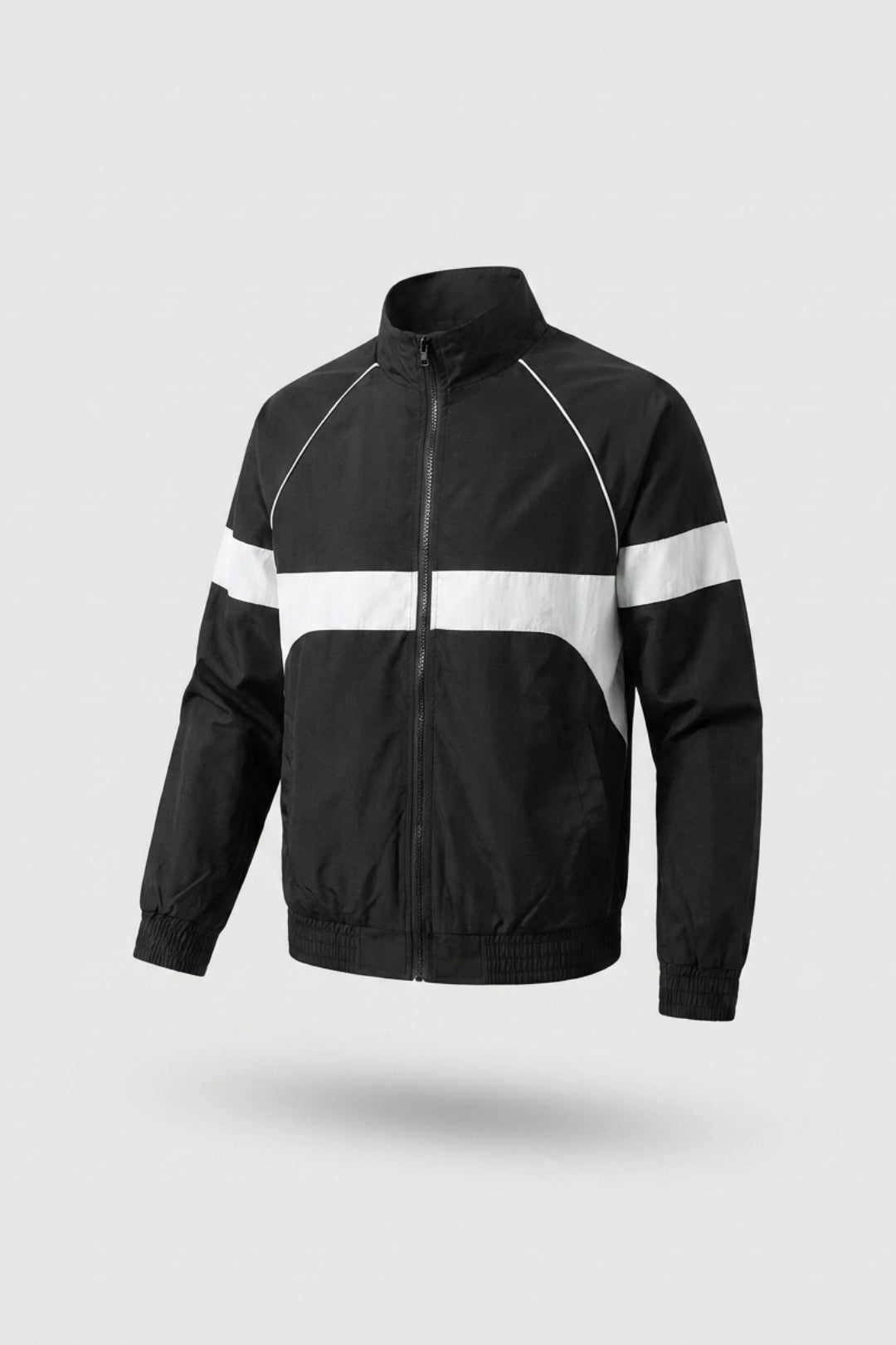 Heren Windbreaker Jacket | Zip Front | Navy Sportjack