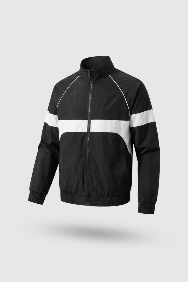 Heren Windbreaker Jacket | Zip Front | Navy Sportjack