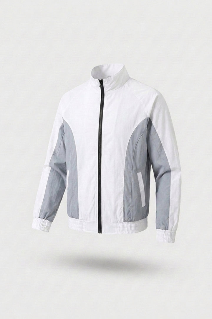 Heren Windbreaker Jacket | Zip Front | Navy Sportjack