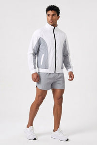 Heren Windbreaker Jacket | Zip Front | Navy Sportjack