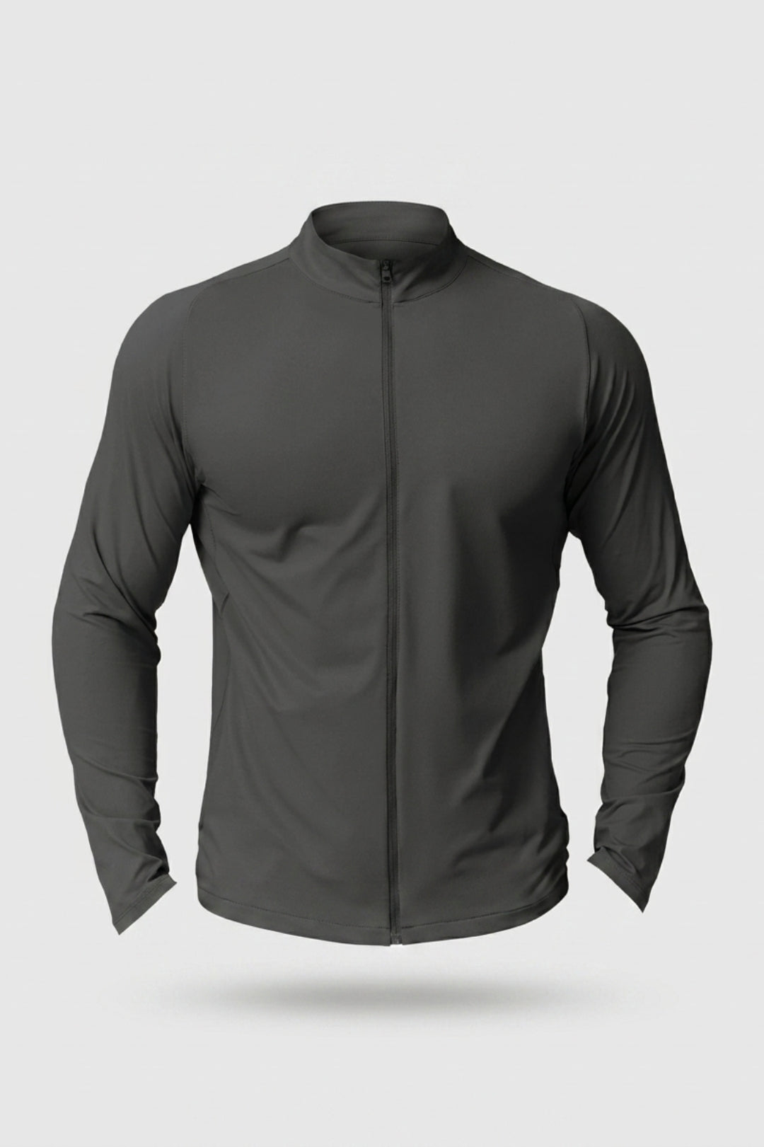 Heren Workout Jacket | Slim Fit | Zwart Performance Jack