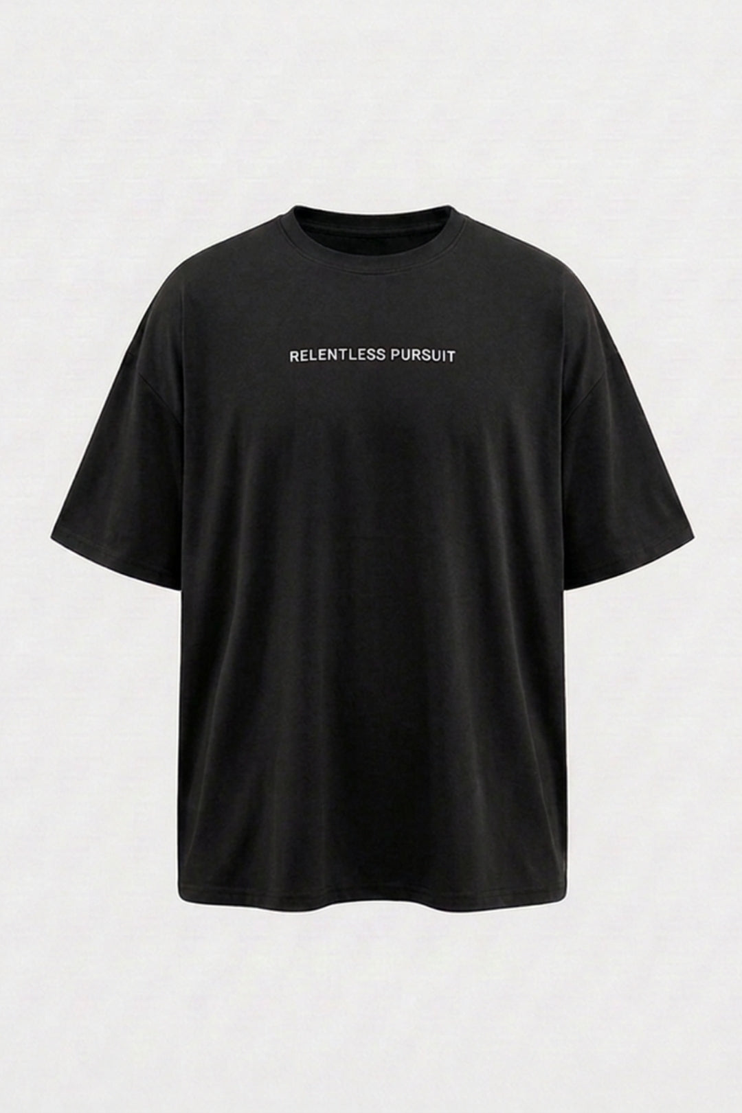 Heren Workout T-Shirt | Loose Fit | Zwart Gym Shirt
