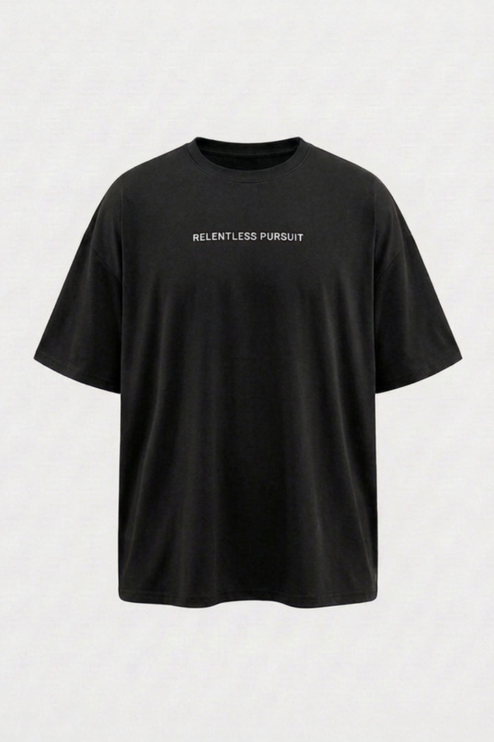 Heren Workout T-Shirt | Loose Fit | Zwart Gym Shirt
