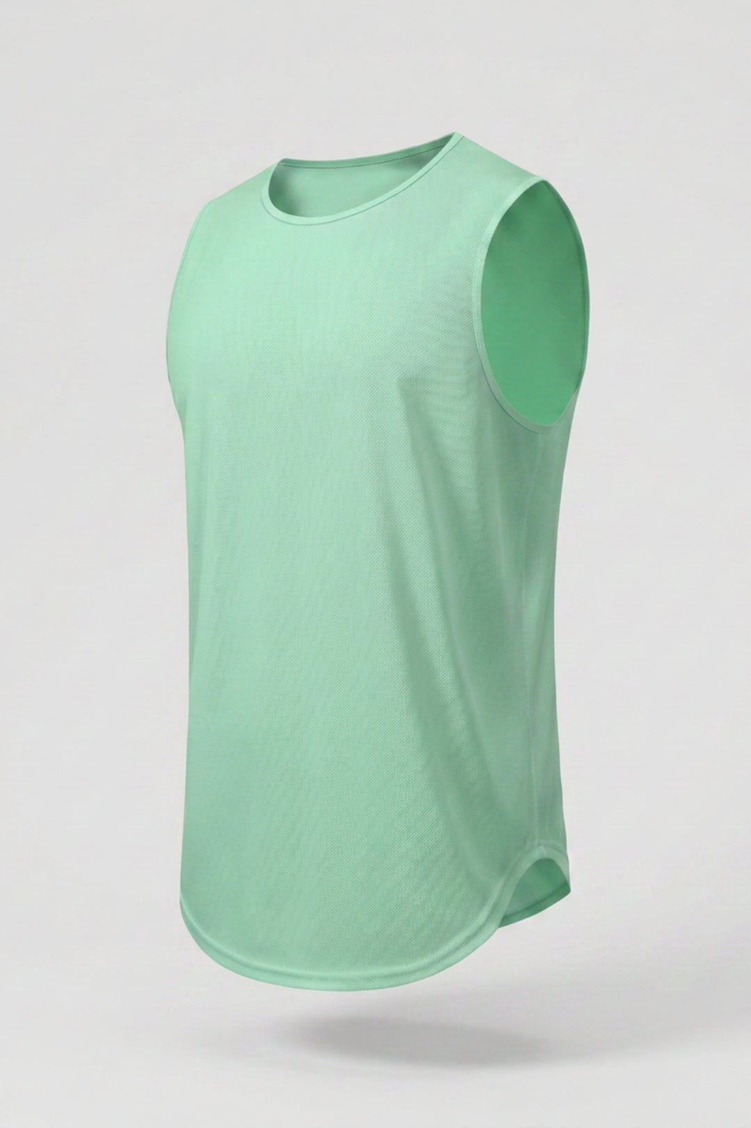 Heren Workout Tanktop | Ronde Hals | Mouwloze Gym Top