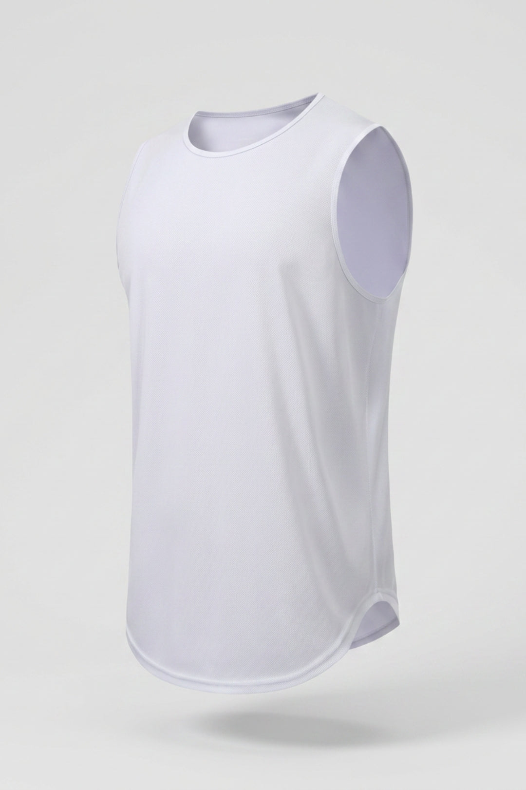Heren Workout Tanktop | Ronde Hals | Mouwloze Gym Top