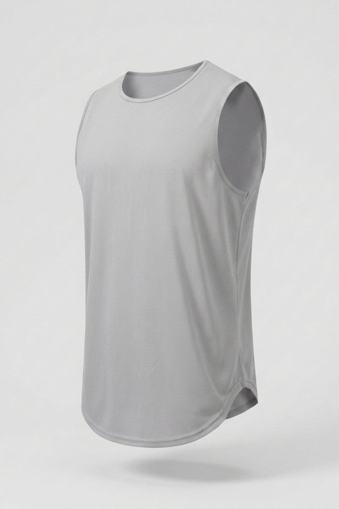 Heren Workout Tanktop | Ronde Hals | Mouwloze Gym Top