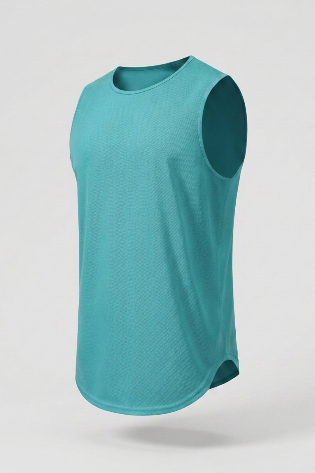 Heren Workout Tanktop | Ronde Hals | Mouwloze Gym Top