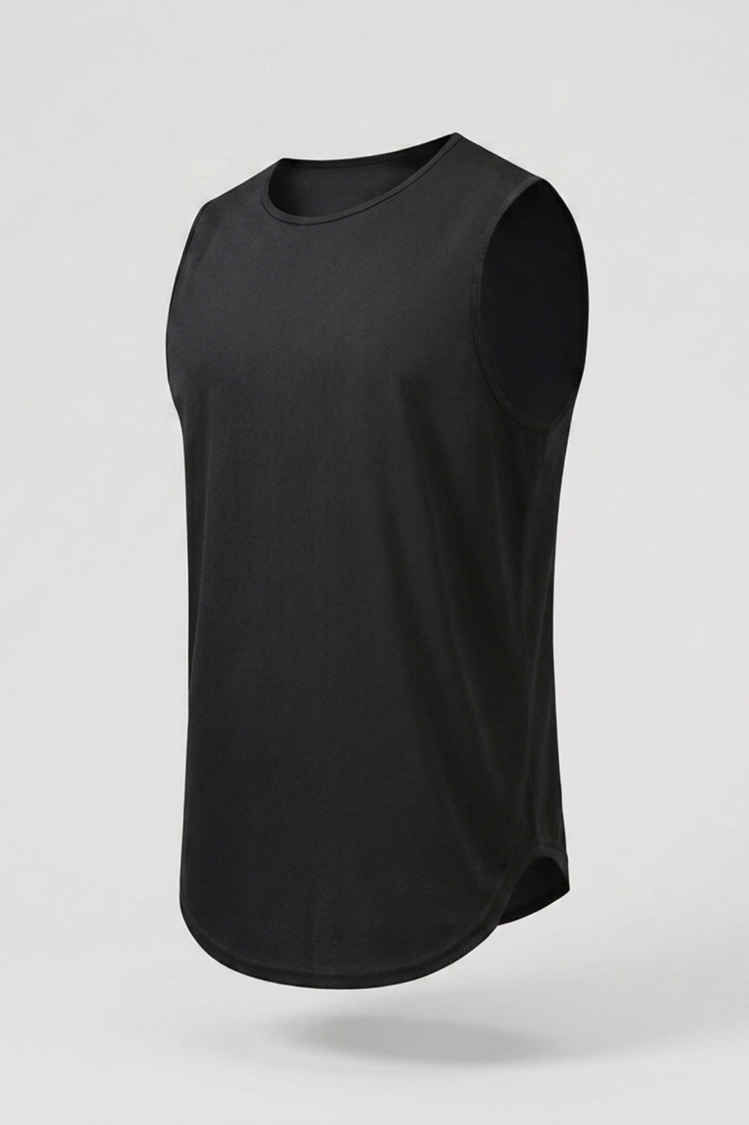 Heren Workout Tanktop | Ronde Hals | Mouwloze Gym Top