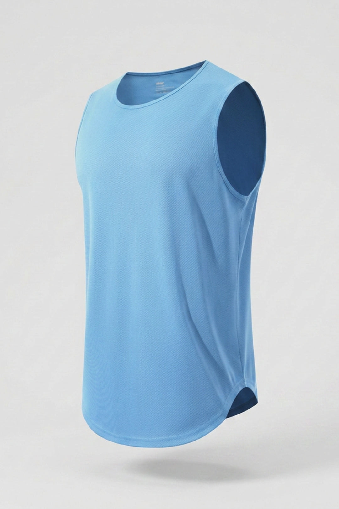 Heren Workout Tanktop | Ronde Hals | Mouwloze Gym Top