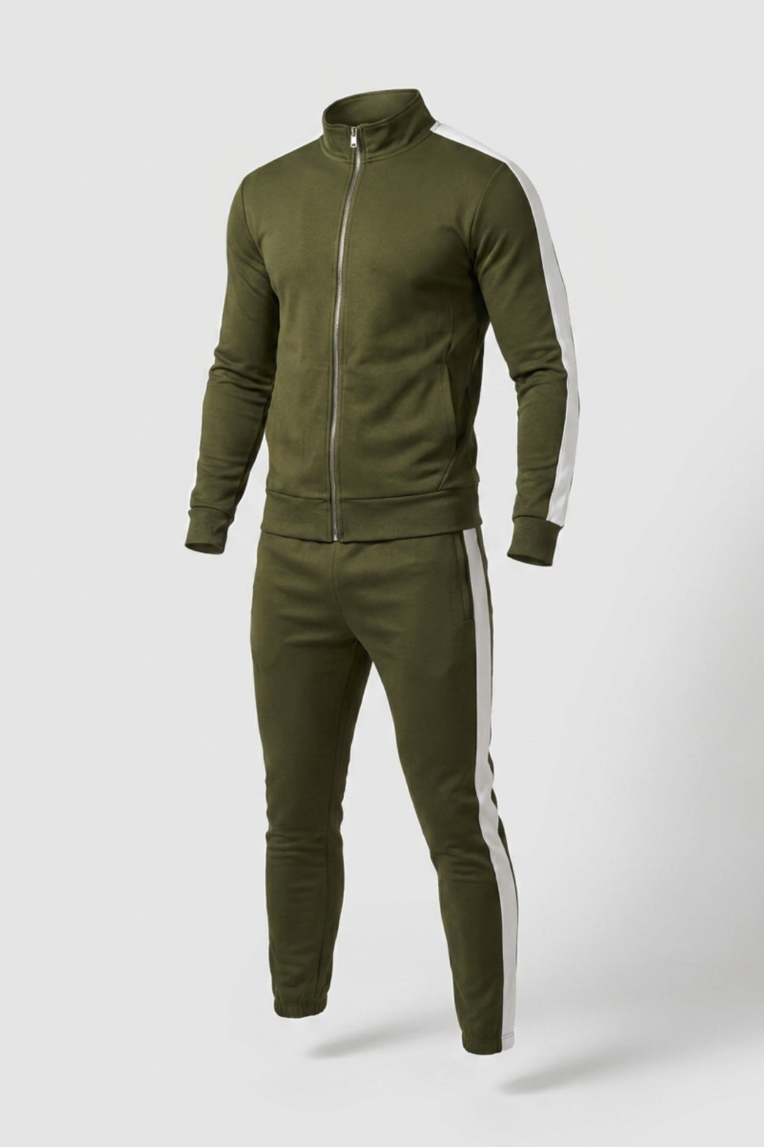 Heren Trainingspak | Zip Jacket & Jogger | Geel Track Suit