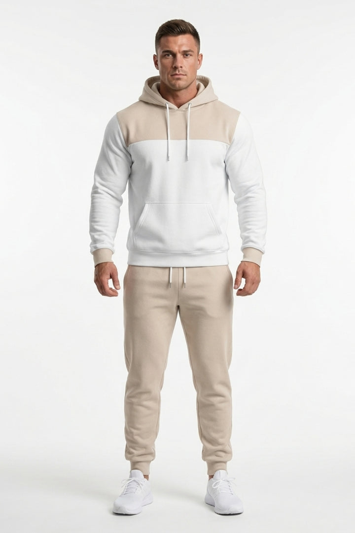 Men's Tracksuit | Colour Block Hoodie & Joggers