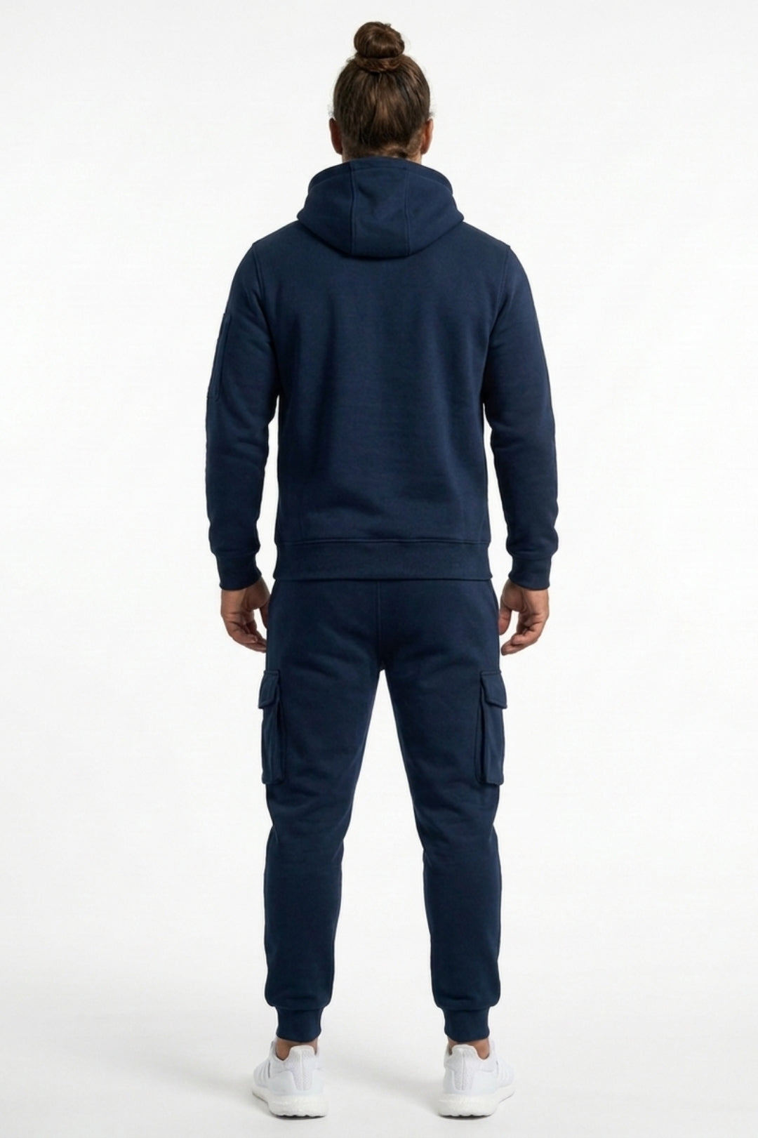 Men's Tracksuit | Half Zip Hoodie & Cargo Joggers