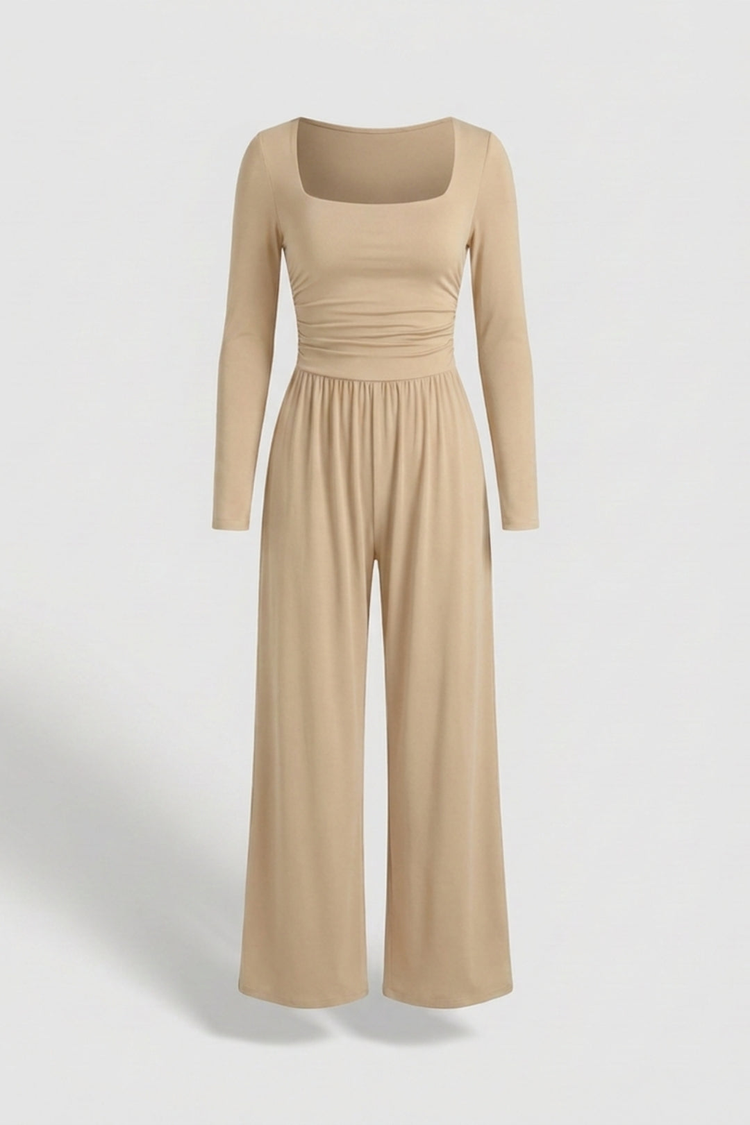 Women's Matching Set | Square Neck Top | Black Co-Ord Set