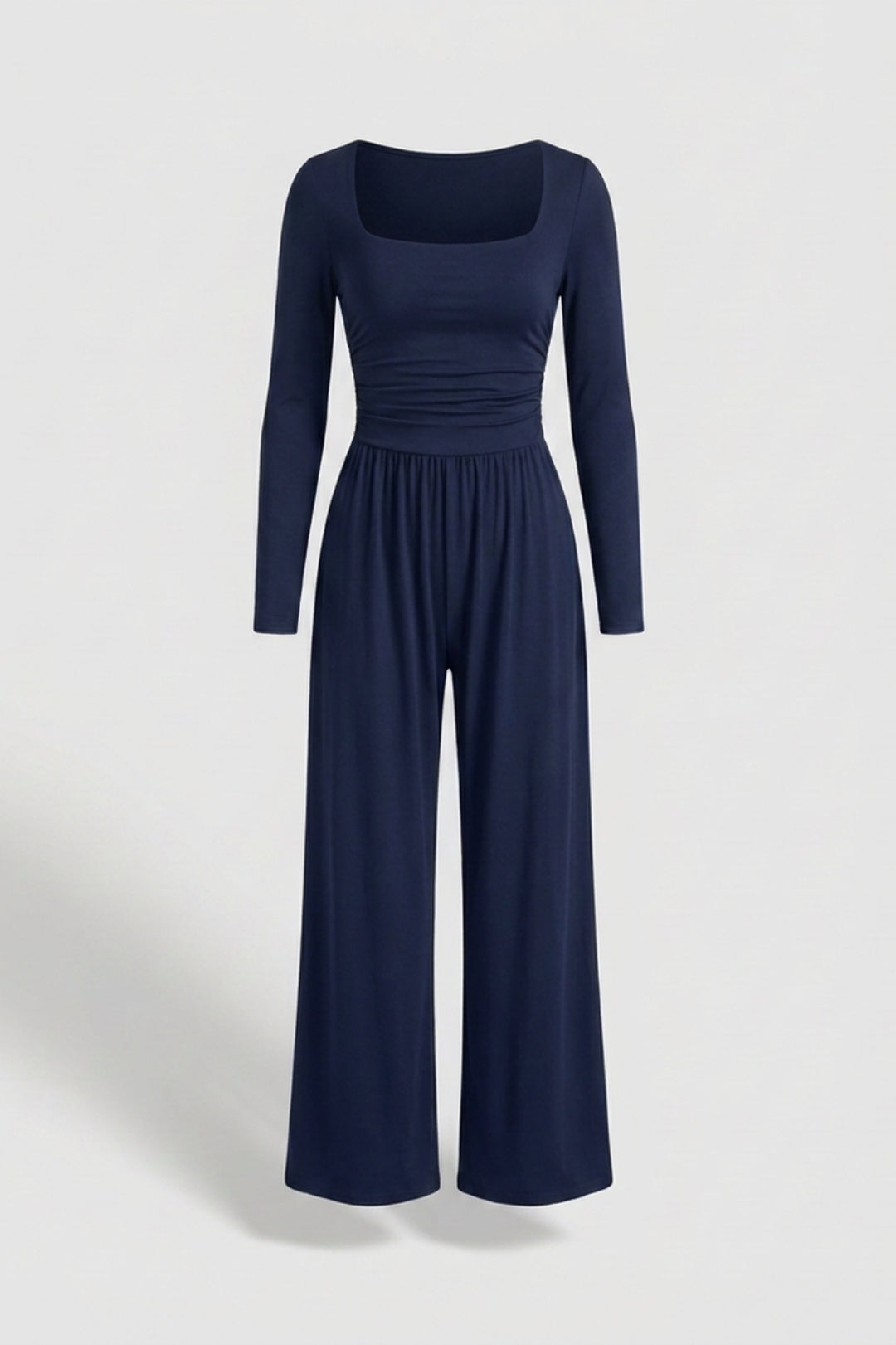 Women's Matching Set | Square Neck Top | Black Co-Ord Set