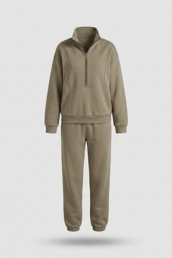 Women's Oversized Premium Tracksuit | Baggy Sweatshirt & Joggers